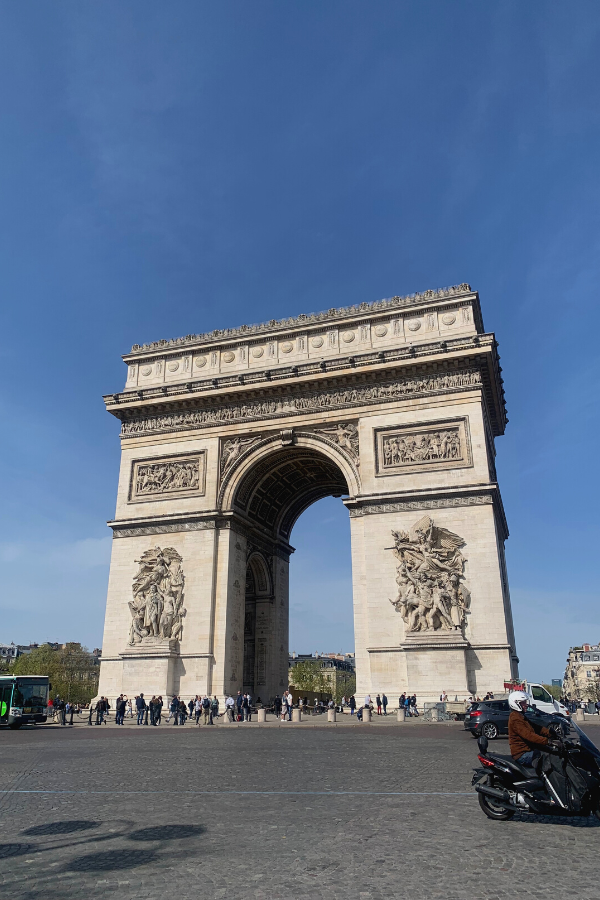 Paris Itinerary- Arc de Triomphe