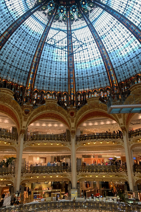 Paris Itinerary- Galeries Lafayette