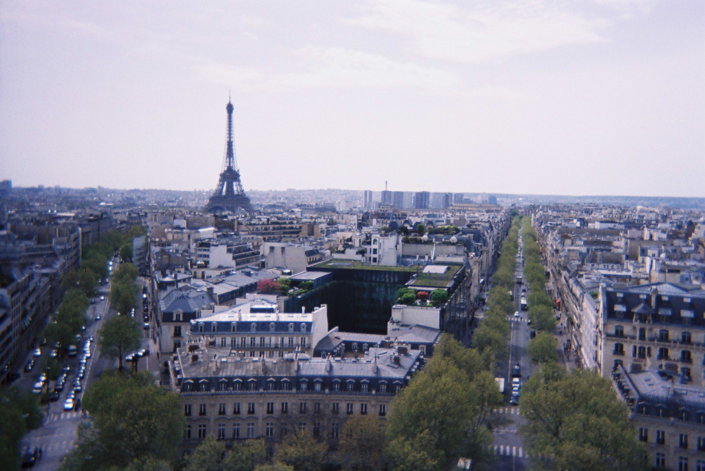 Paris itinerary - Arc de Triomphe View