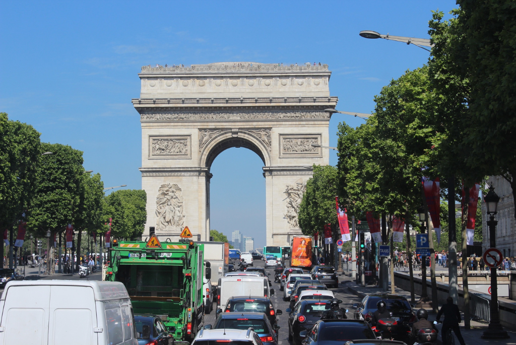 Paris itinerary - Avenue de Champs- Elysées