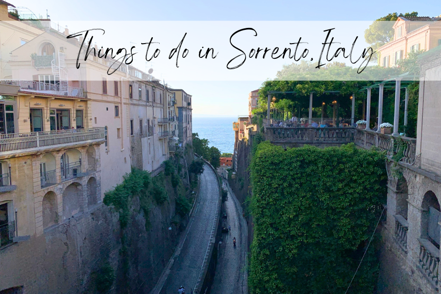 things to do in sorrento italy